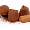 Chokladpralin med karamellsmak