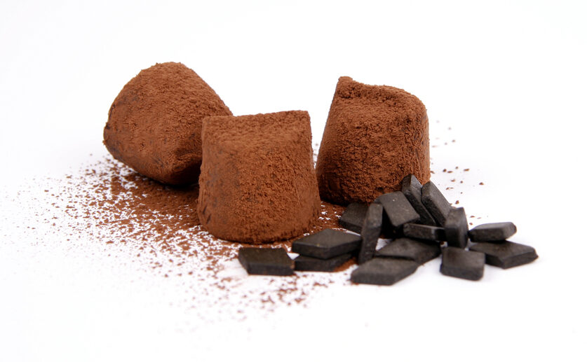 Chokladpralin med lakritssmak