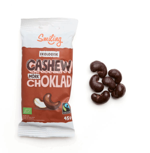 EKO mörkchoklad cashewnötter