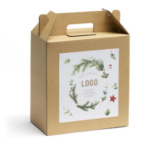 Christmas Box With Handle