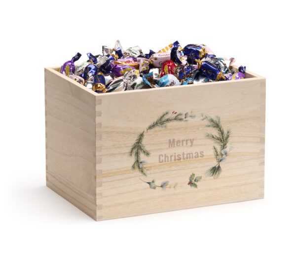 2kg Candy Wooden Box