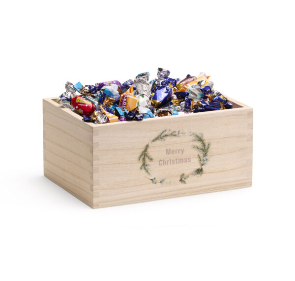 1kg Candy Wooden Box