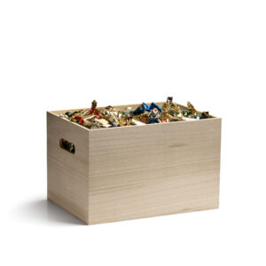 Christmas candy wooden box 4kg