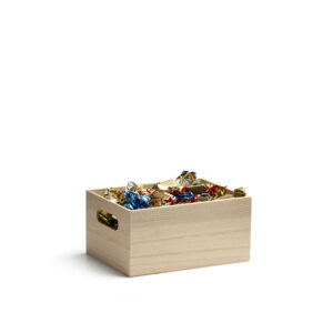 Christmas candy wooden box 1kg