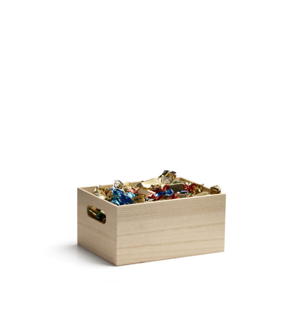 Christmas candy wooden box 1kg