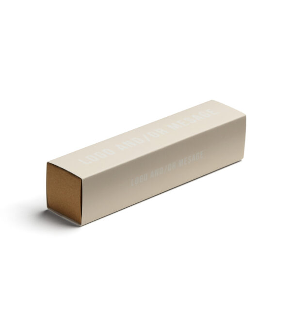 Slide box med logo