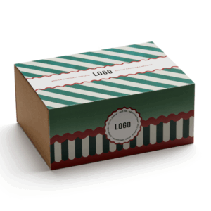 Christmas box 1kg med carnival motiv