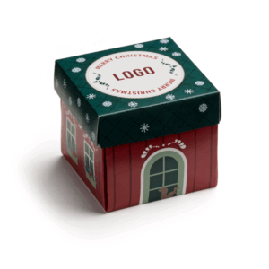 Christmas cube med Mora motiv