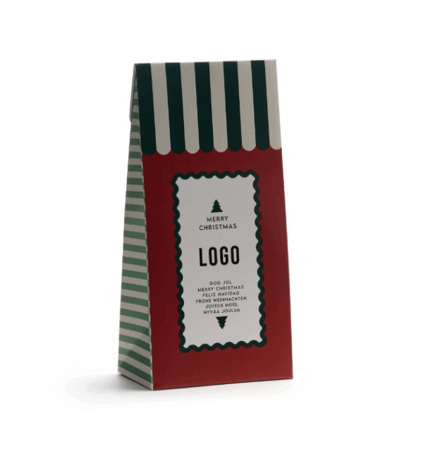 Christmas giftbag 100g med carnival motiv