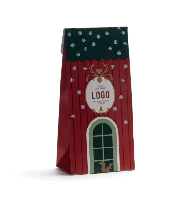 Christmas giftbag 100g med Mora motiv