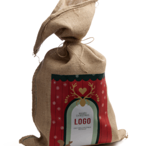 Christmas stor sack med Mora motiv