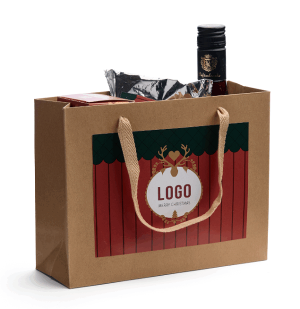 Christmas mellanstor giftbag